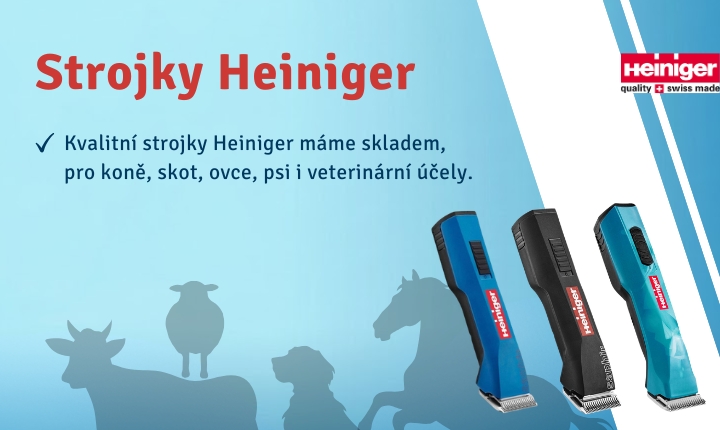 Stříhací strojky Heiniger