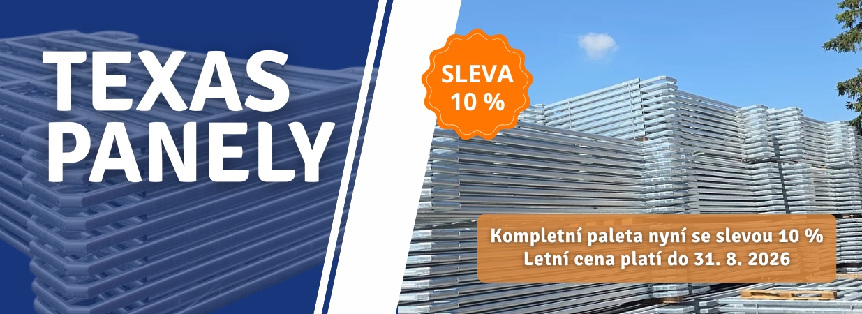 Panely Texas - sleva 10 proc. - výhodný set