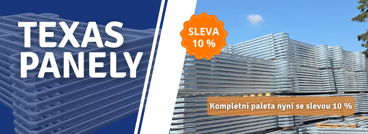 Panely Texas - sleva 10 proc. - výhodný set