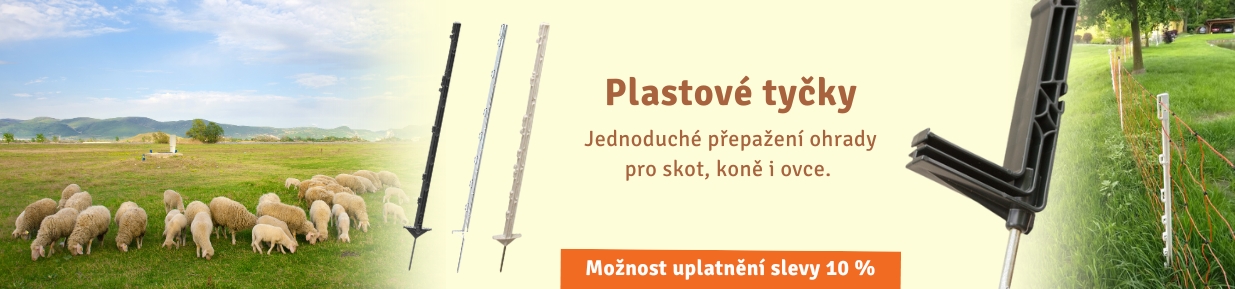 Plastové tyčky